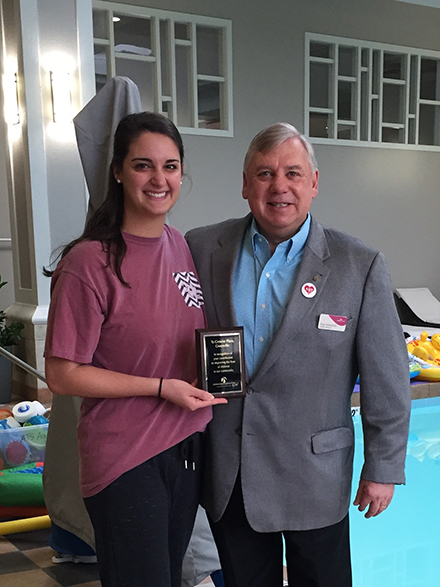 Amanda Hassen with Mr. Greg Greenawalt